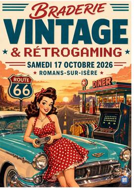 Image Braderie Vintage et Retrogaming ROMANS SUR ISERE (photo 1)
