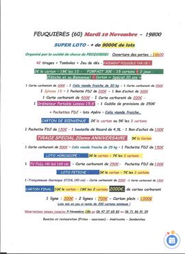 Image LOTO SPECIAL POUVOIR D'ACHAT (photo 1)