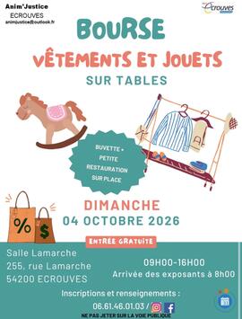 Image Bourse aux vêtements (adultes et enfants) et jouets (photo 1)