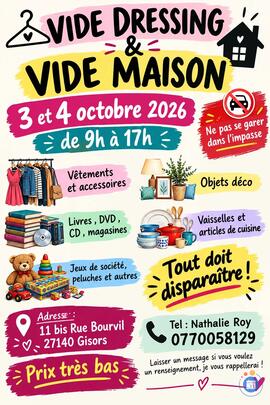 Image Vide dressing et vide maison (photo 1)