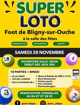 Image SUPER LOTO DU FOOT BLIGNY SUR OUCHE (photo 1)