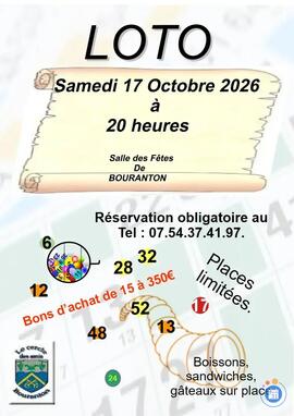 Image Loto Cercle des Amis de Bouranton (photo 1)