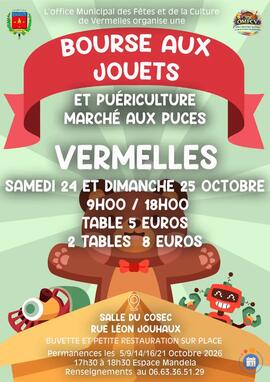 Image Bourse aux jouets - Puériculture- Marché aux puces (photo 1)