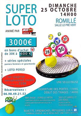 Image Super lot ASR Tennis Romillé avec JCO (photo 1)
