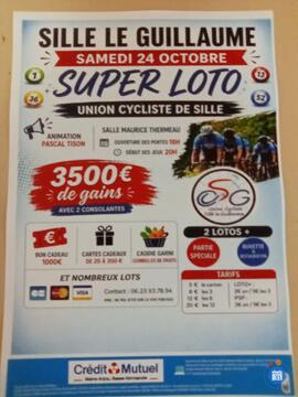 Image SUPER LOTO DE L'UNION CYCLISTE DE SILLE (photo 1)