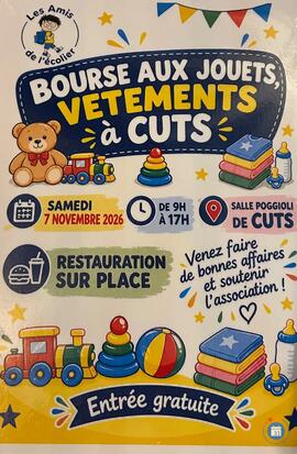 Image Bourse aux jouets, vêtements enfants et articles de puériculture (photo 1)