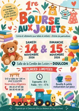 Image Bourse aux jouets à Doulcon (photo 1)