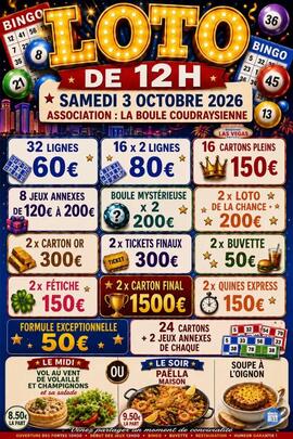 Image Loto Bresles 12h !!! (photo 1)