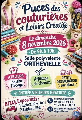Image PUCES DES COUTURIERES ET DES LOISIRS CREATIFS (photo 1)