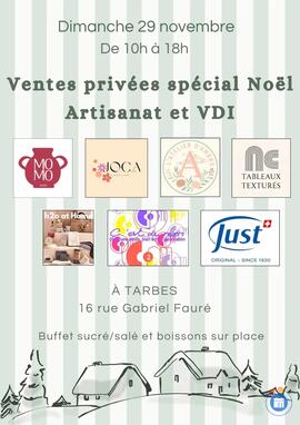 Image Ventes privées spécial Noël, artisanat et VDI (photo 1)