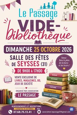 Image Vide-bibliothèque de l'association Le Passage (photo 1)