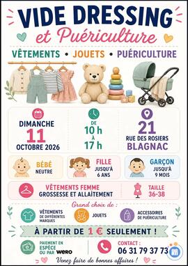 Image Vide-dressing et puériculture, enfants, grossesse et allaitement (photo 1)