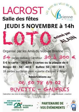 Image Loto Les Amis du Vélo de Brienne (photo 1)