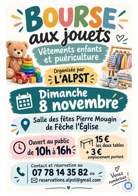 Image bourse aux jouets et puericulture (photo 1)