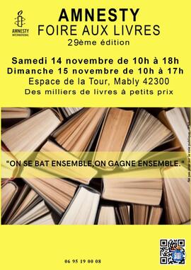 Image Foire aux livres d'Amnesty international (photo 1)