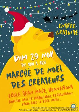 Image 5ème Marché de Noël des Créateurs - Ecole Jean Macé (photo 1)