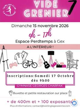 Image Vide-greniers du twirling Bâton La Gessienne (photo 1)
