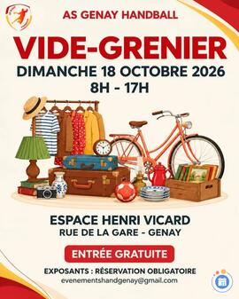 Image Vide-grenier de l’AS Genay Handball à Genay (photo 1)