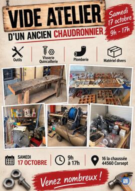 Image Vide atelier ancien chaudronnier (photo 1)