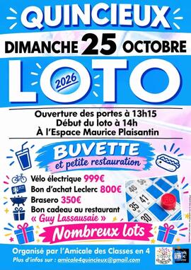Image loto des classes en 4 de Quincieux (photo 1)