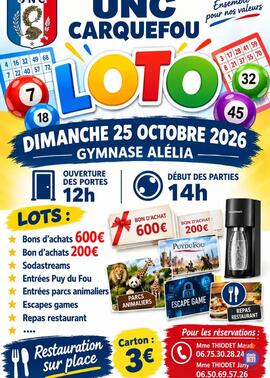 Image LOTO annuel UNC Carquefou (photo 1)
