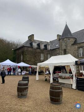 Image Marché de Noël au Château de La Motte Beaumanoir (photo 1)