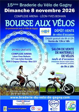 Image LA BRADERIE DU VELO DE GAGNY - BOURSE AUX VELOS (photo 1)
