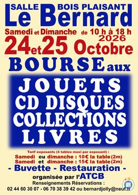 Image Bourse aux jouets CD livres collections (photo 1)