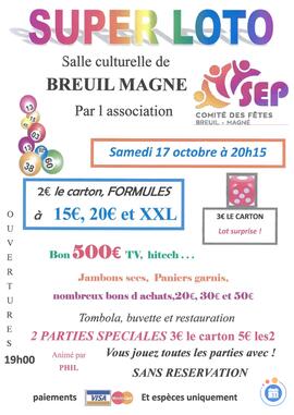 Image loto du comité des fêtes animé par Phil (photo 1)