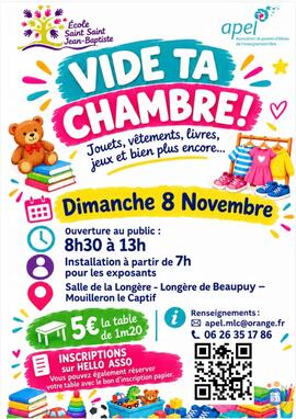 Image VIDE TA CHAMBRE (photo 1)