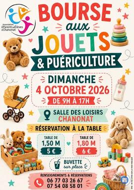 Image Bourse jouets et puériculture Chanonat (photo 1)