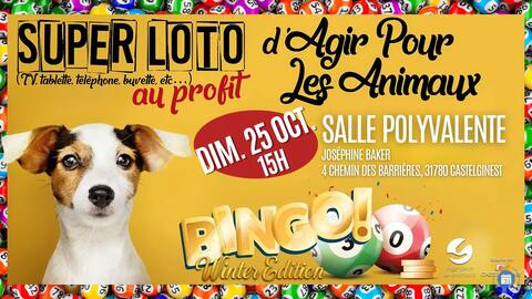 Image Super Loto d'Agir pour les Animaux (photo 1)
