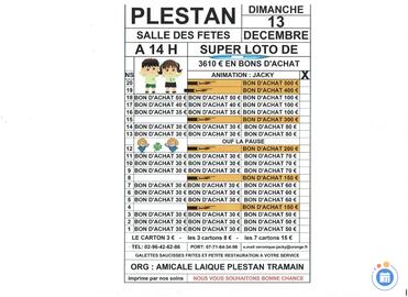 Image LOTO DOTE DE 3610€ ANIME PAR JACKY (photo 1)