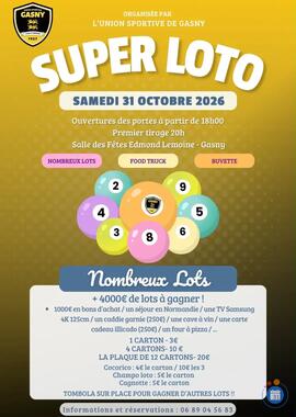 Image LOTO DE L'UNION SPORTIVE DE L'US GASNY (photo 1)