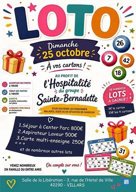 Image LOTO de L'Hospitalité de St-Etienne Groupe Ste Bernadette (photo 1)