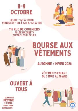 Image Bourse aux vêtements enfants (photo 1)
