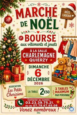 Image Marché de Noël et bourse aux jouets et vêtements (photo 1)