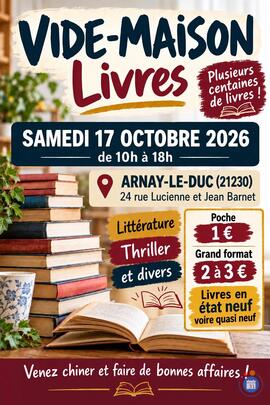 Image Vide maison livres (photo 1)