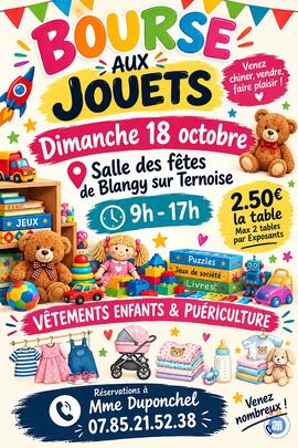 Image Bourse aux jouets puériculture vêtements enfants (photo 1)