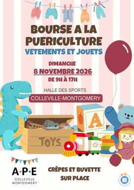 Image Bourse à la puériculture : jouets, vêtements (photo 1)