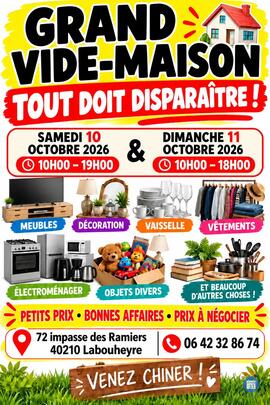 Image Vide maison tout doit disparaître (photo 1)