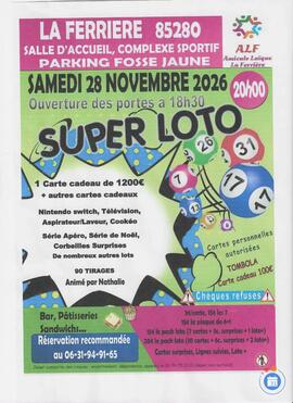 Image SUPER LOTO ANIME NATHALIE (photo 1)