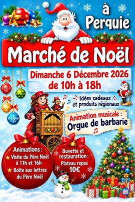 Image Marché de noël du foyer rural de PERQUIE (photo 1)