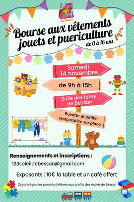 Image Bourse aux vêtements jouets et puériculture (photo 1)
