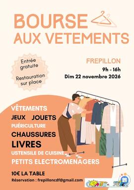 Image BOURSE AUX VETEMENTS, JOUETS & PUERICULTURE (photo 1)