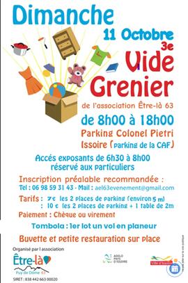 Image 3ème vide grenier association être - là 63 (photo 1)