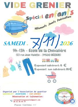 Image Vide grenier spécial enfants (vêtements, puericulture, jouets) (photo 1)