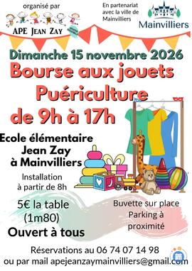 Image Bourse aux jouets - Puériculture de l'APE Jean Zay (photo 1)