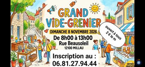 Image vide grenier association des habitants rue beau soleil (photo 1)