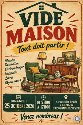 Image Vide Maison, Tout doit partir ! (photo 1)